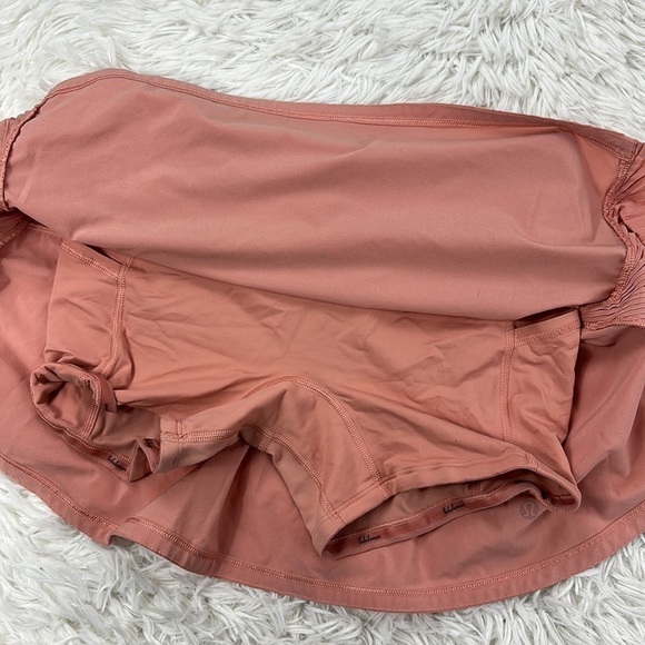Lululemon Play Off The Pleats Skirt *13" Peach Pink - Picture 3 of 8